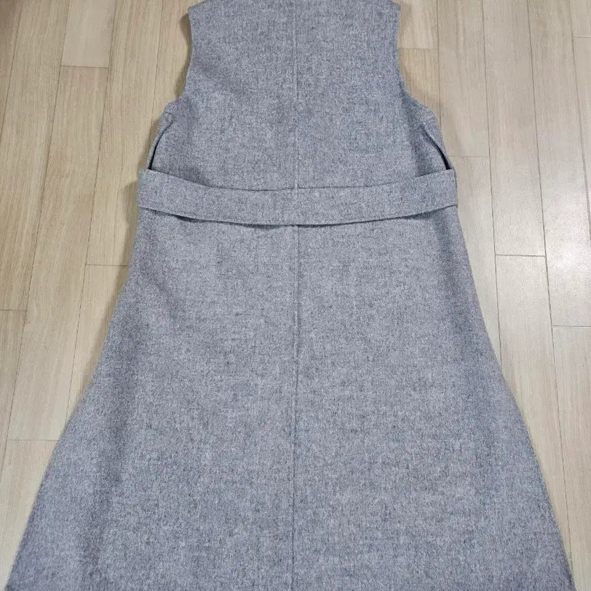 [BUNJANG] Aniveef Wool Blend Long Vest 55 / [Aniveef] 아니베에프 울혼방 롱베스트 55