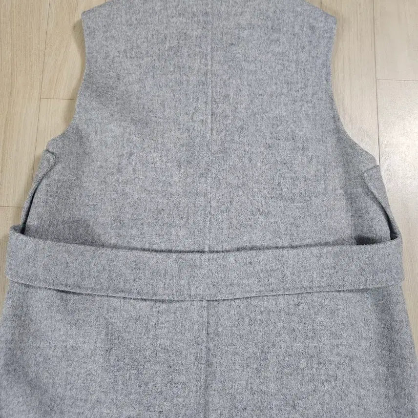 [BUNJANG] Aniveef Wool Blend Long Vest 55 / [Aniveef] 아니베에프 울혼방 롱베스트 55