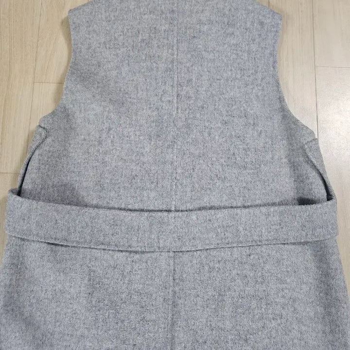 [BUNJANG] Aniveef Wool Blend Long Vest 55 / [Aniveef] 아니베에프 울혼방 롱베스트 55