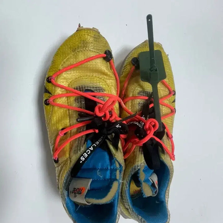 [BUNJANG] Nike Off-White Yellow Sneakers / 나이키 x 오프화이트 운동화 엘로우