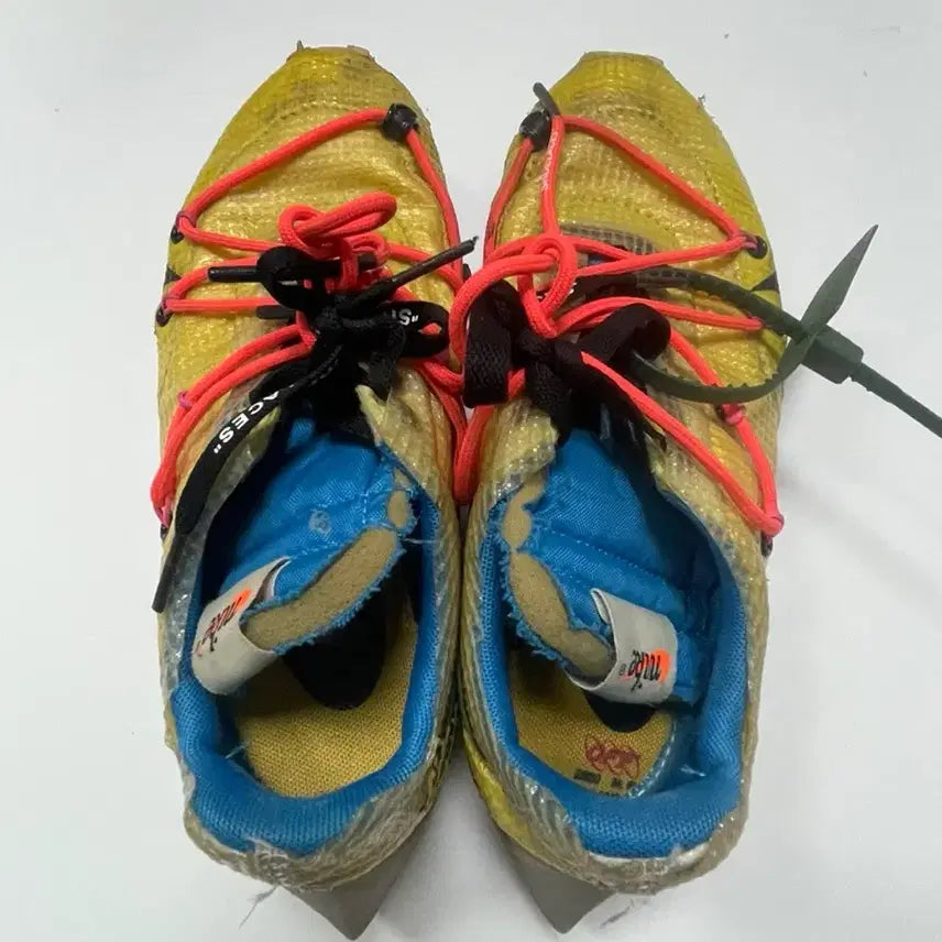 [BUNJANG] Nike Off-White Yellow Sneakers / 나이키 x 오프화이트 운동화 엘로우