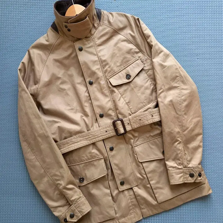 [BUNJANG] Polo Ralph Lauren Belted Trench Jacket / 폴로 랄프로렌 최신형 큐알 벨티드 트렌치 미드 헌팅 자켓