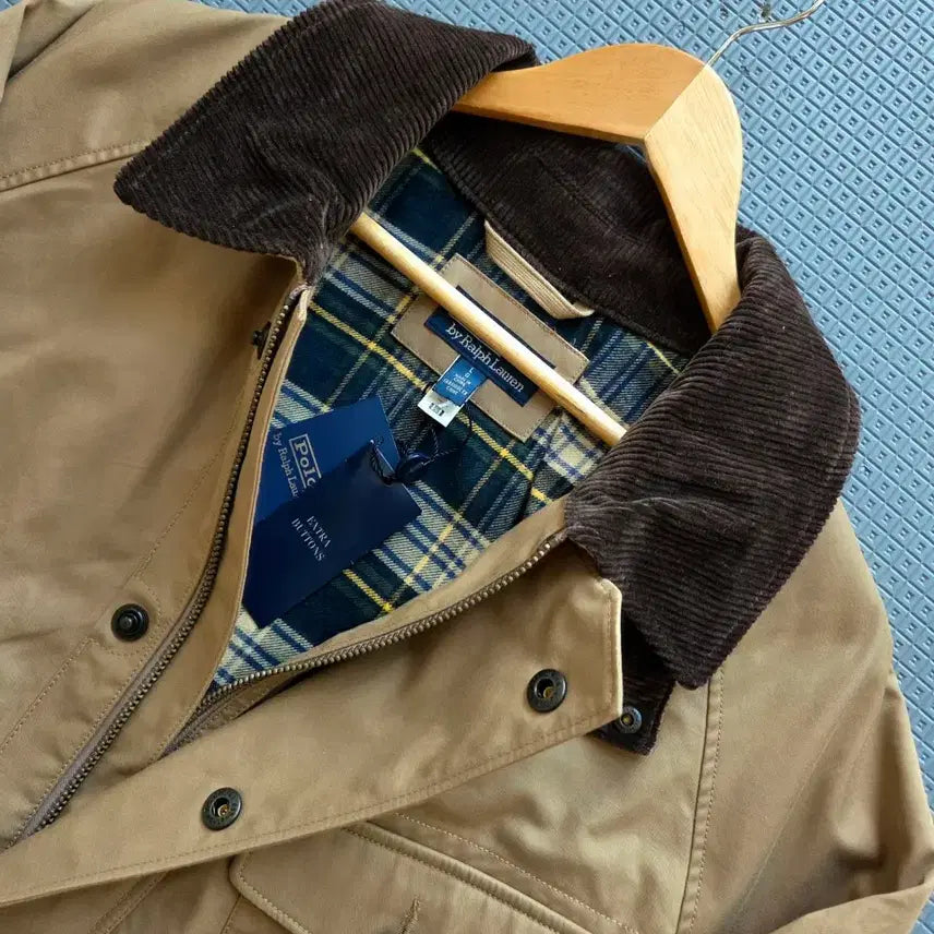 [BUNJANG] Polo Ralph Lauren Belted Trench Jacket / 폴로 랄프로렌 최신형 큐알 벨티드 트렌치 미드 헌팅 자켓