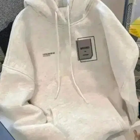 [BUNJANG] BRHND Ivory Hoodie 110 / BRHND 아이보리 후드티110