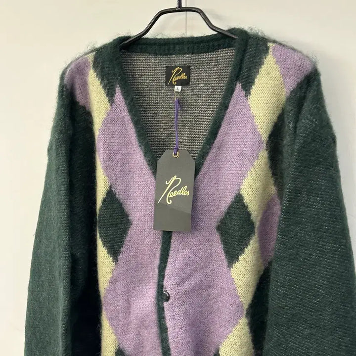 [BUNJANG] Needles Mohair Cardigan (L) / 니들스 모헤어 가디건 L사이즈 ( A2101 )