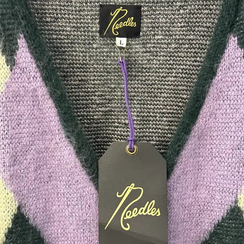 [BUNJANG] Needles Mohair Cardigan (L) / 니들스 모헤어 가디건 L사이즈 ( A2101 )