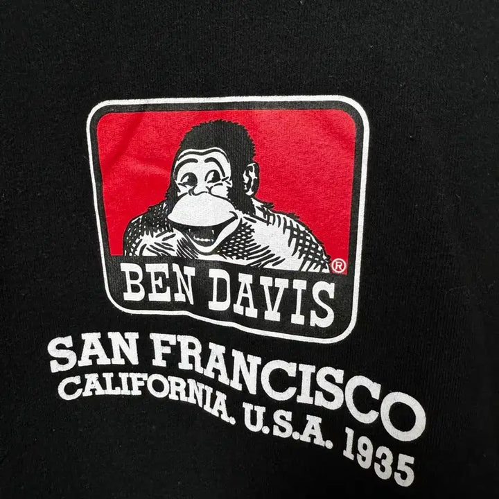 [BUNJANG] Ben Davis Black Sweatshirt L / 벤 데이비스 검정색 맨투맨 L