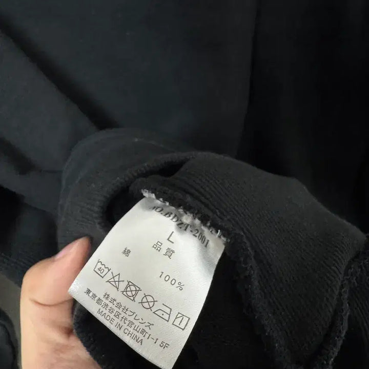 [BUNJANG] Ben Davis Black Sweatshirt L / 벤 데이비스 검정색 맨투맨 L