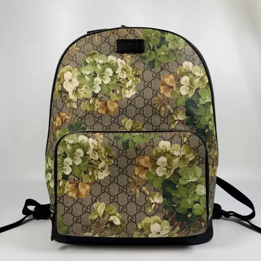 [BUNJANG] Gucci GG Supreme Bloom Backpack / 구찌 GG 수프림 블룸 백팩 406370