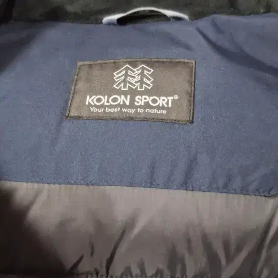 [BUNJANG] Kolon Women's Navy Down Jacket / 코롱 여자 네이비 패딩 팝니다
