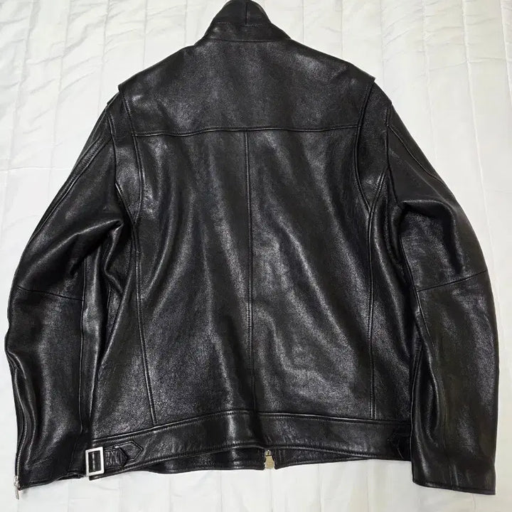 [BUNJANG] Dope Jason Premium Lambskin Leather Jacket / [XL]도프제이슨 프리미엄 램스킨 베지터블 싱글자켓 초판(람포지퍼버전)