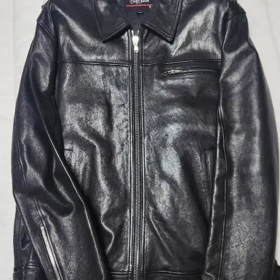 [BUNJANG] Dope Jason Premium Lambskin Leather Jacket / [XL]도프제이슨 프리미엄 램스킨 베지터블 싱글자켓 초판(람포지퍼버전)