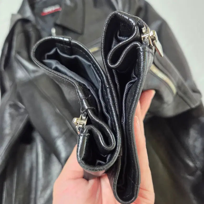[BUNJANG] Dope Jason Premium Lambskin Leather Jacket / [XL]도프제이슨 프리미엄 램스킨 베지터블 싱글자켓 초판(람포지퍼버전)