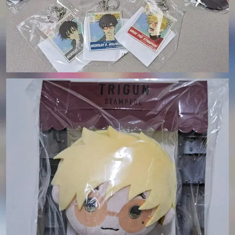 [BUNJANG] Trigun Vash Unsealed Can Badge / 트라이건 테루밧 미개봉, 캔뱃지 덤