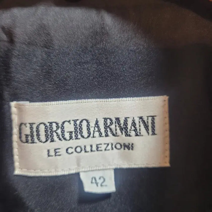 [BUNJANG] Giorgio Armani Trench Coat Black 42 (US 6) / 조르지오 아르마니 트렌치코트 블랙 42(66)