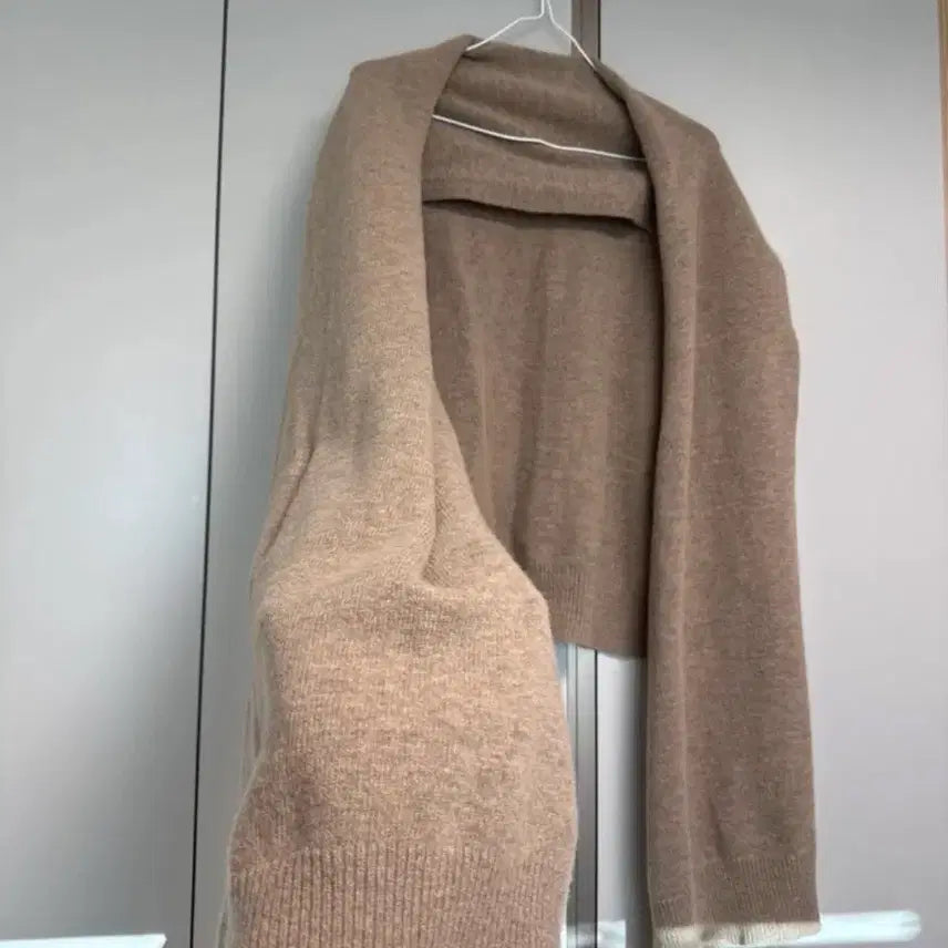 [BUNJANG] Designer Brand Cashmere Cape Shawl / 미사용 새상품 디자이너 브랜드 모 캐시미어 케이프 숄