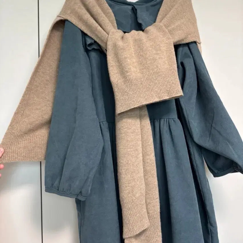 [BUNJANG] Designer Brand Cashmere Cape Shawl / 미사용 새상품 디자이너 브랜드 모 캐시미어 케이프 숄