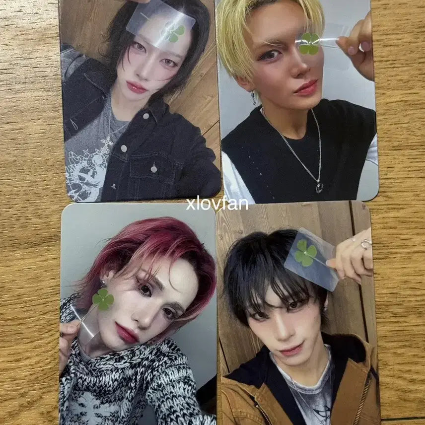 엑스러브 XLOV 미공포 특전 포카 세트 대면