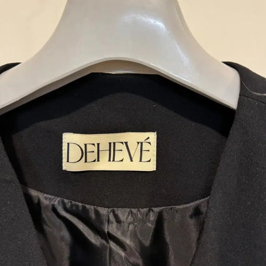 [BUNJANG] DEHEVE Black Belt Jacket / DEHEVE 드헤베 블랙 벨트 자켓