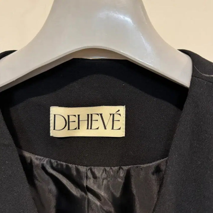 [BUNJANG] DEHEVE Black Belt Jacket / DEHEVE 드헤베 블랙 벨트 자켓
