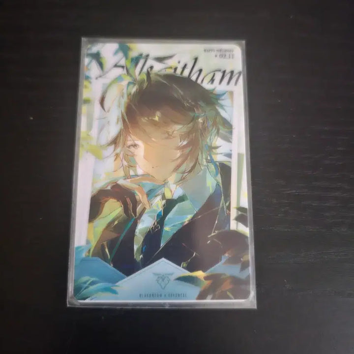 [BUNJANG] Genshin Impact Alhaitham Birthday Photocard / 원신 카페 출력 알하이탐 생일 포토카드