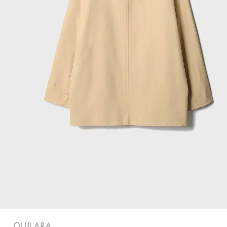 [BUNJANG] OUILARA Butter Beige Safari Jacket / 위라라OUILARA 버터 베이지 사파리 자켓