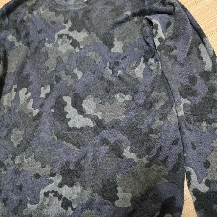 [BUNJANG] Prada Camouflage Knit Sweater / 정품 프라다 카모플라쥬 니트 100