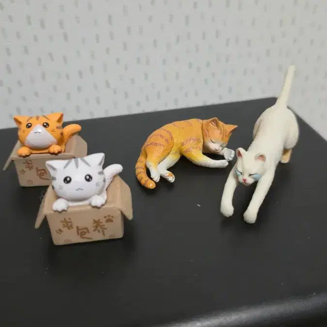[BUNJANG] Cat Figure Bundle Set / 고양이 가챠 피규어 일괄