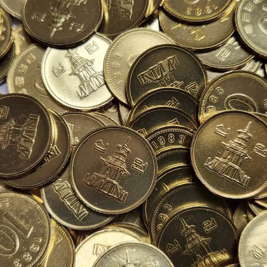 [BUNJANG] 1983 10 Won Coins (30 Pieces) / 동전/특년도 83년 10원30개