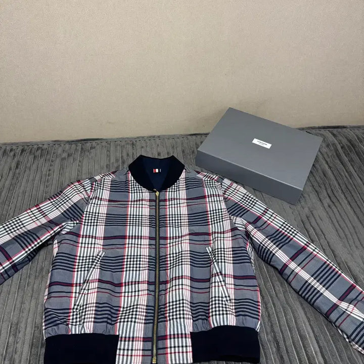 [BUNJANG] Thom Browne Reversible Blouson Jacket / [정품/3]톰브라운 리버서블 블루종 자켓