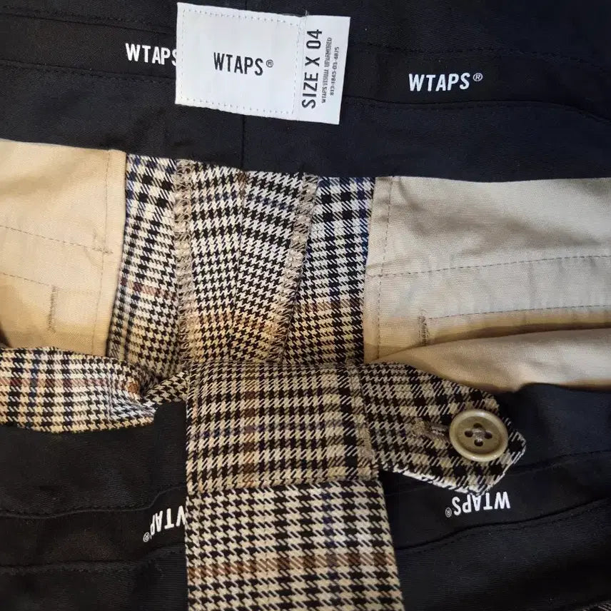 [BUNJANG] WTAPS 24 Season Tartan Check Pants / 더블탭스 24시즌 타탄체크 바지