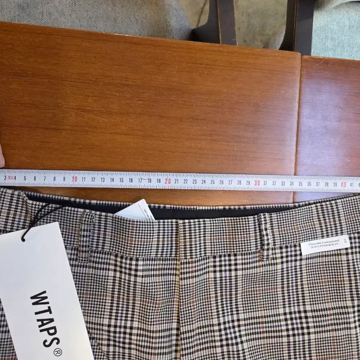 [BUNJANG] WTAPS 24 Season Tartan Check Pants / 더블탭스 24시즌 타탄체크 바지