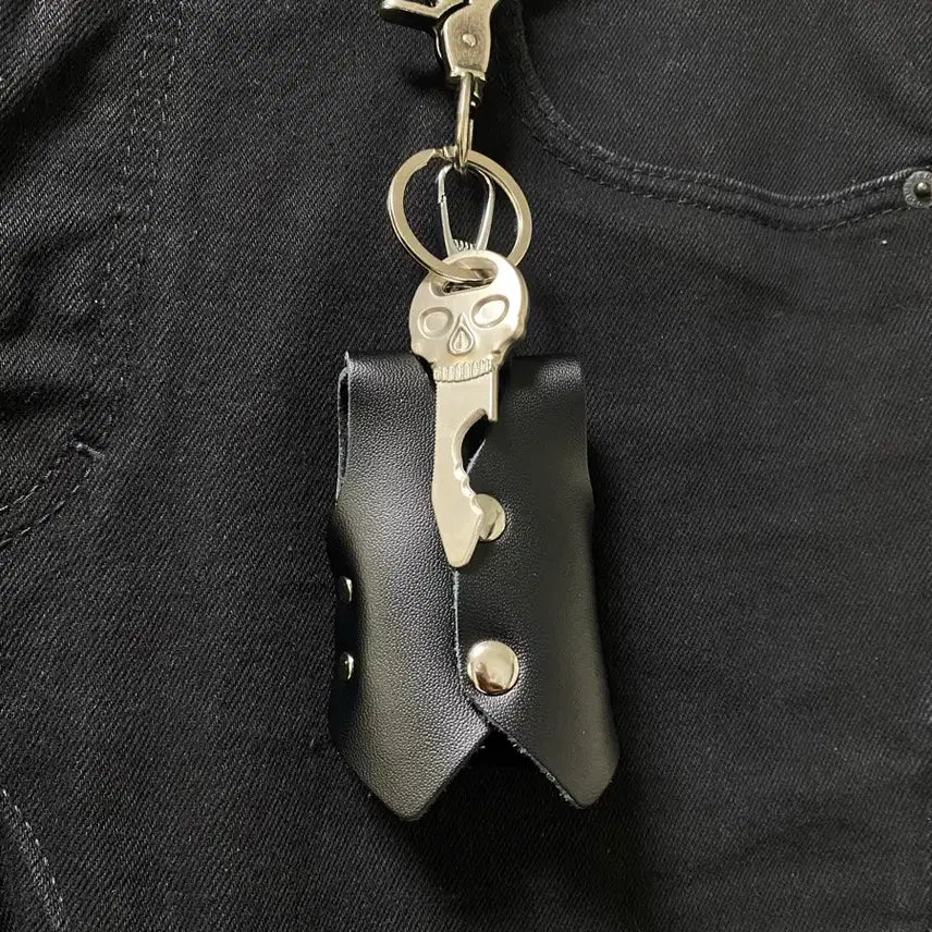 [BUNJANG] Skull Key Case Keyring / 스컬 키케이스 키링