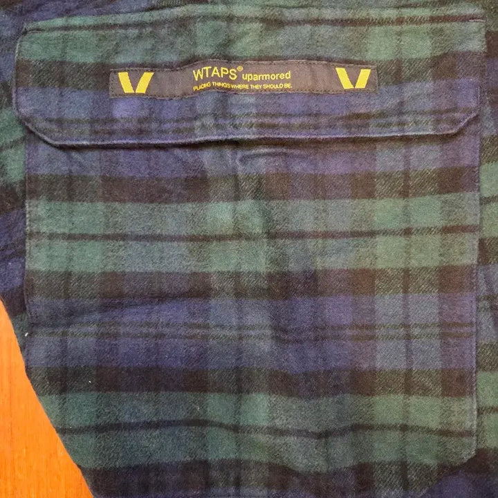 [BUNJANG] WTAPS 19 Jungle Skinny Green Check Pants / 더블탭스 19시즌 정글 스키니 그린 체크