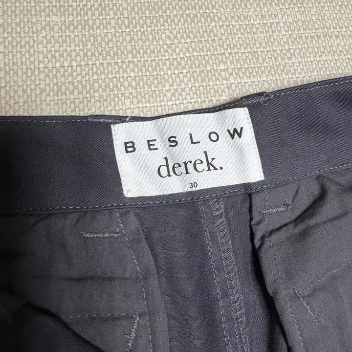 [BUNJANG] [BeSlow x Derek] Cotton Twill Cargo Pants (Charcoal) / [비슬로우X데릭]COTTON TWILL CARGO PANTS / 차콜