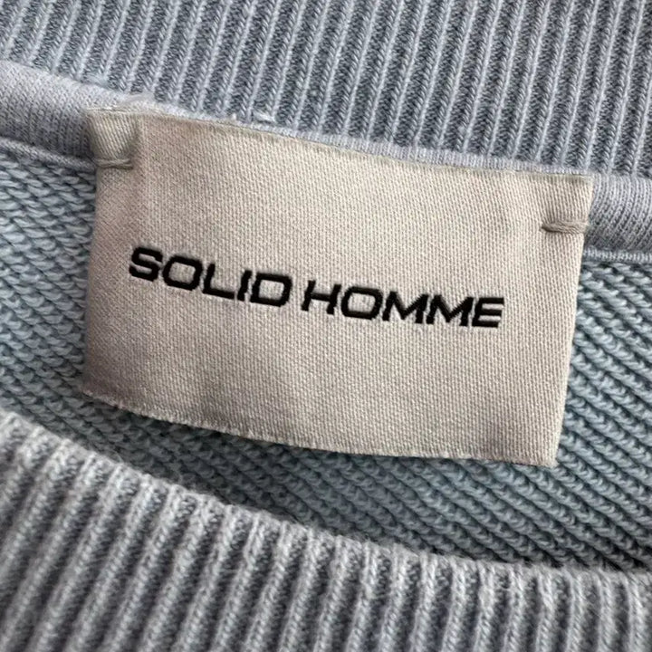 [BUNJANG] Solid Homme Sweatshirt / 솔리드옴므 맨투맨