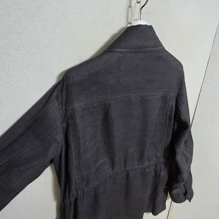 [SOLD OUT] 시슬리 먹색 린넨 점퍼 42  n2640