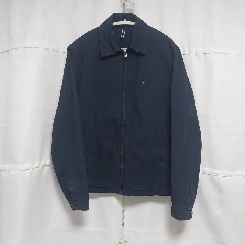 [BUNJANG] Tommy Hilfiger Navy Swing Top / 타미힐피거 네이비 스윙탑