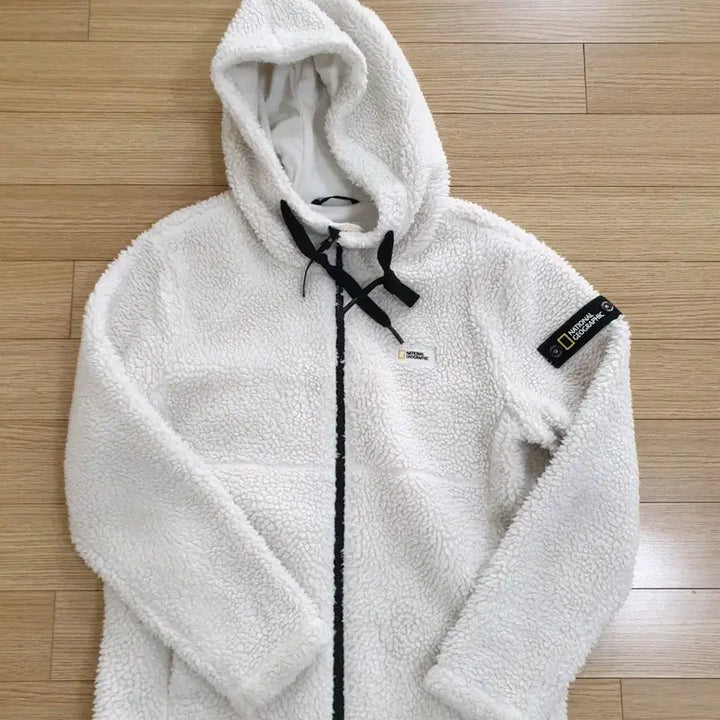 [BUNJANG] National Geographic Fleece Zip-Up Jacket / 네셔널지오그래픽 뽀글이 집업 자켓