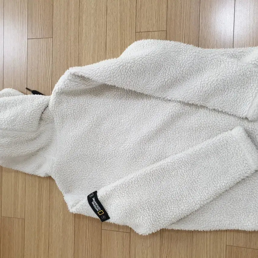 [BUNJANG] National Geographic Fleece Zip-Up Jacket / 네셔널지오그래픽 뽀글이 집업 자켓