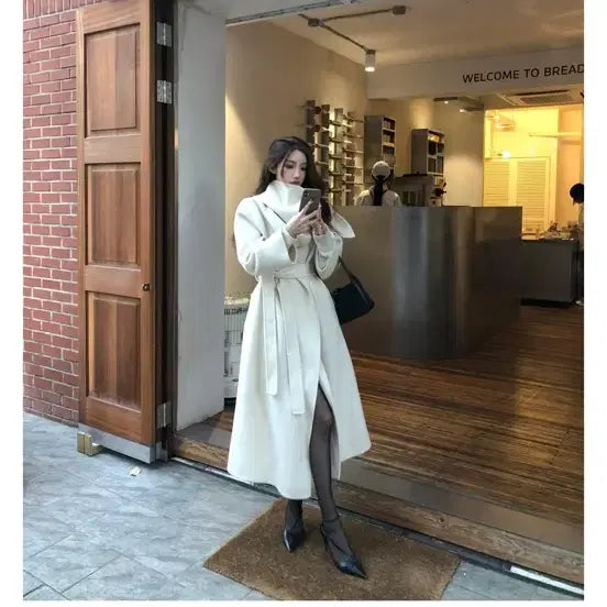 [BUNJANG] Handmade Shawl Coat / 플립 핸드메이드 숄코트