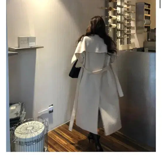 [BUNJANG] Handmade Shawl Coat / 플립 핸드메이드 숄코트