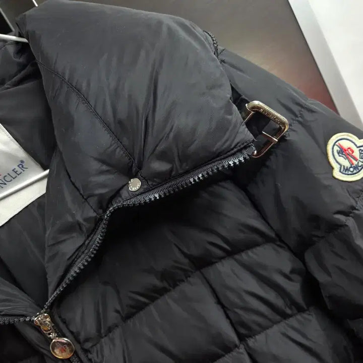 [BUNJANG] Moncler Women's Black Long Padded Jacket / 몽클레어 블랙 여성 롱패딩