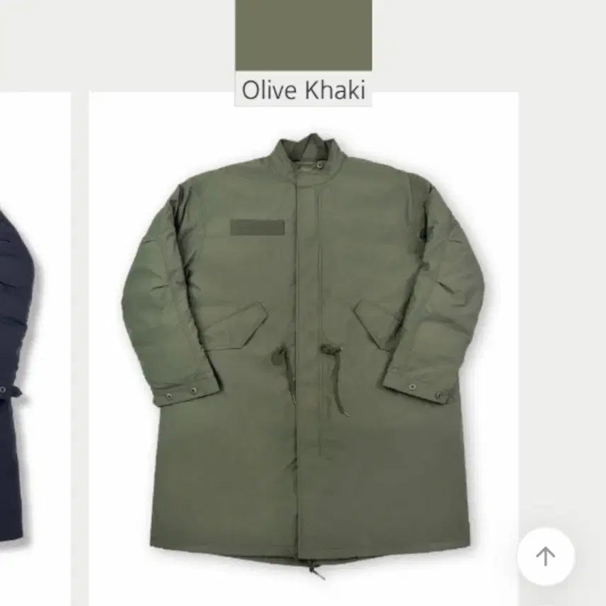 [BUNJANG] Fabcash Long Fishtail Parka Olive Khaki Padded Jacket / 팹캐시 롱야상패딩 피쉬테일 오버핏 야상점퍼_올리브카키(패딩있는버전)