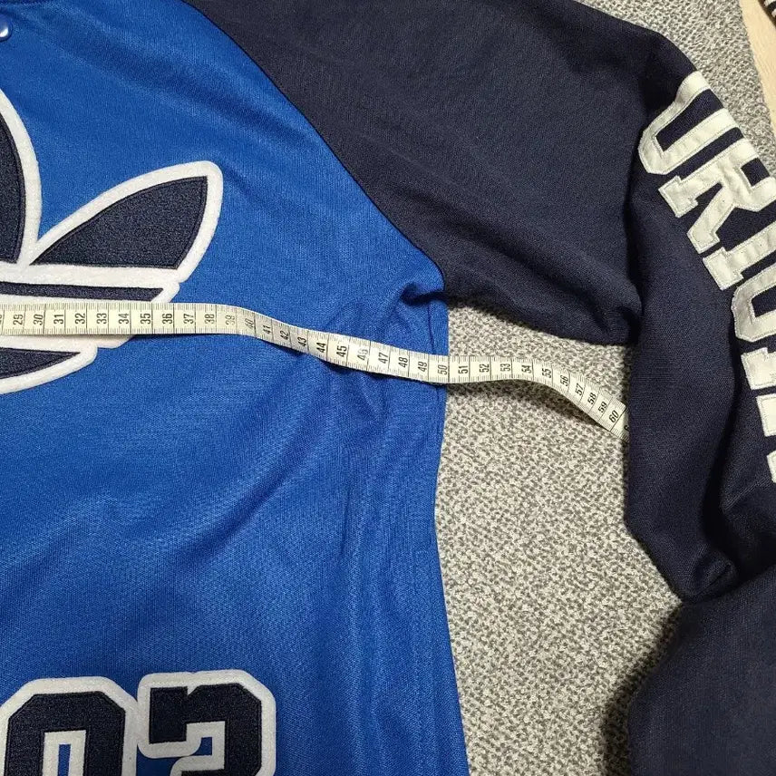 [BUNJANG] Adidas Originals Basati Baseball Jacket / 아디다스 오리지널스 로고 트랙탑 저지 바사티 야구점퍼