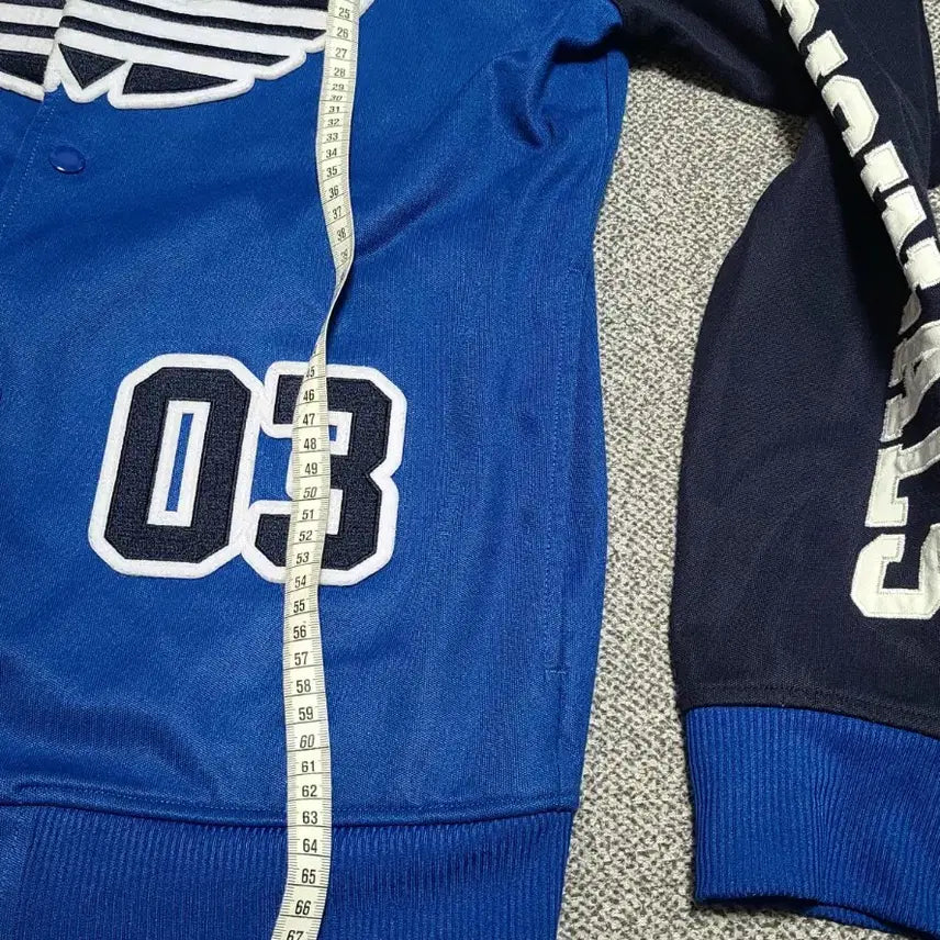 [BUNJANG] Adidas Originals Basati Baseball Jacket / 아디다스 오리지널스 로고 트랙탑 저지 바사티 야구점퍼