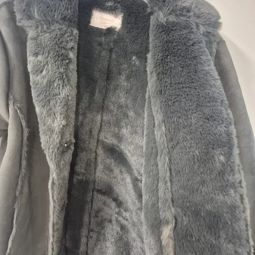 [BUNJANG] Fermitz Long Coat / 페르미츠 무스탕 롱 코트 140