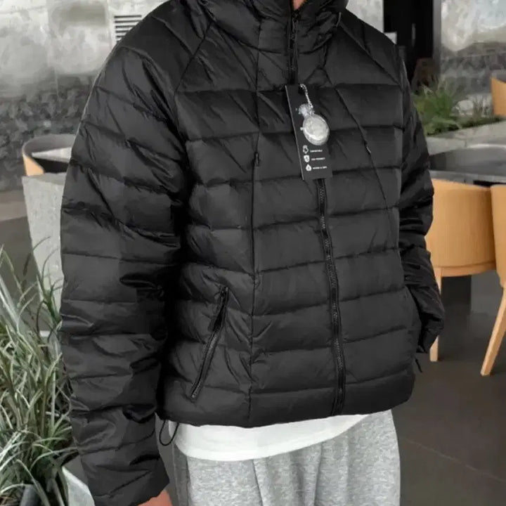 [BUNJANG] Lightweight Duck Down Padded Jacket (Black) / 경량 패딩 덕다운 블랙 L(100),XL(105) 사이즈 각각 판매합니다