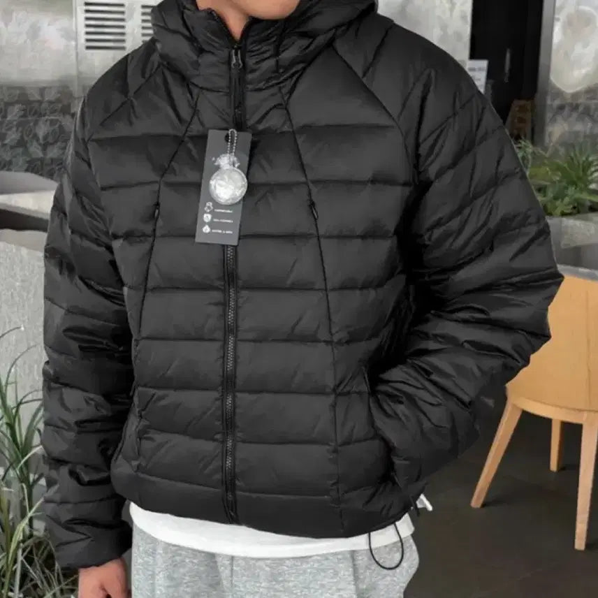 [BUNJANG] Lightweight Duck Down Padded Jacket (Black) / 경량 패딩 덕다운 블랙 L(100),XL(105) 사이즈 각각 판매합니다