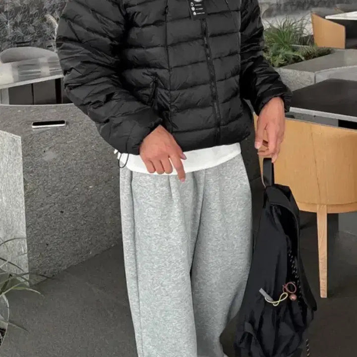 [BUNJANG] Lightweight Duck Down Padded Jacket (Black) / 경량 패딩 덕다운 블랙 L(100),XL(105) 사이즈 각각 판매합니다